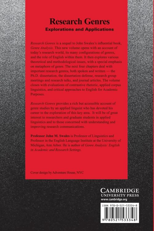 Produktbild: Research Genres