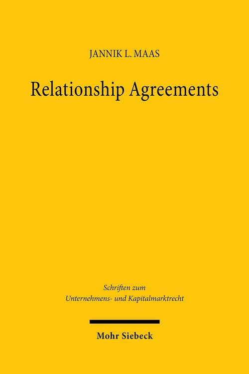Produktbild: Relationship Agreements