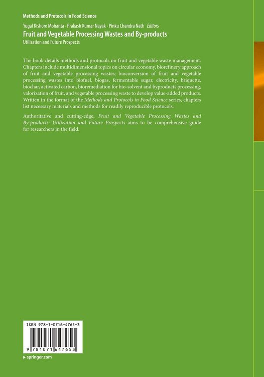 Produktbild: Fruit and Vegetable Processing Wastes and By-products