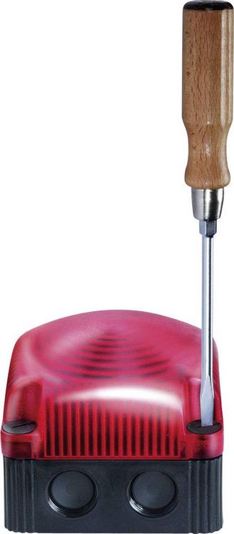 Produktbild: Werma Signaltechnik Signalleuchte LED 853.110.60 853.110.60 Rot Blitzlicht 230 V/AC