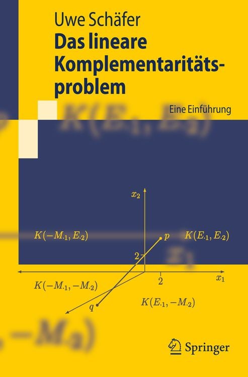Produktbild: Das lineare Komplementaritätsproblem