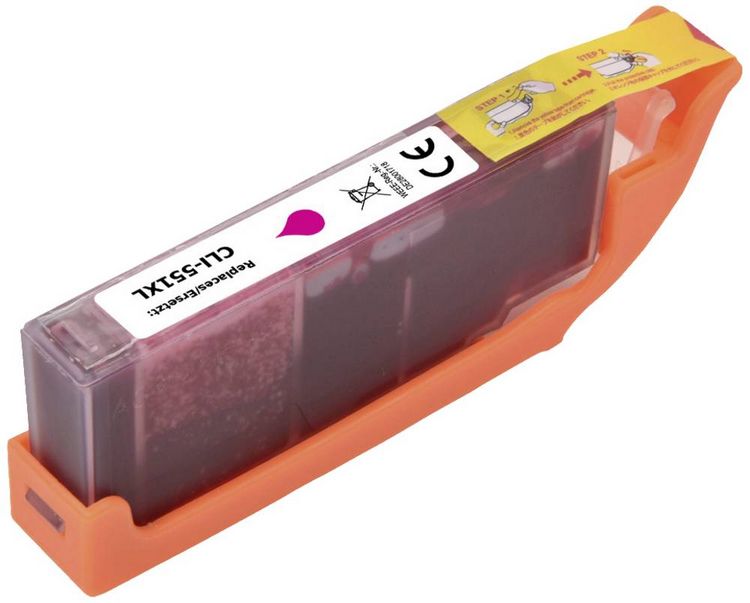 Produktbild: Renkforce Druckerpatrone ersetzt Canon CLI-551M XL Kompatibel Magenta RF-5655906
