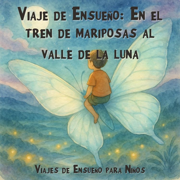 Produktbild: Viajes de Ensue&ntilde;o para Ni&ntilde;os, Viaje de Ensue&ntilde;o: En el tren de mariposas al valle de la luna