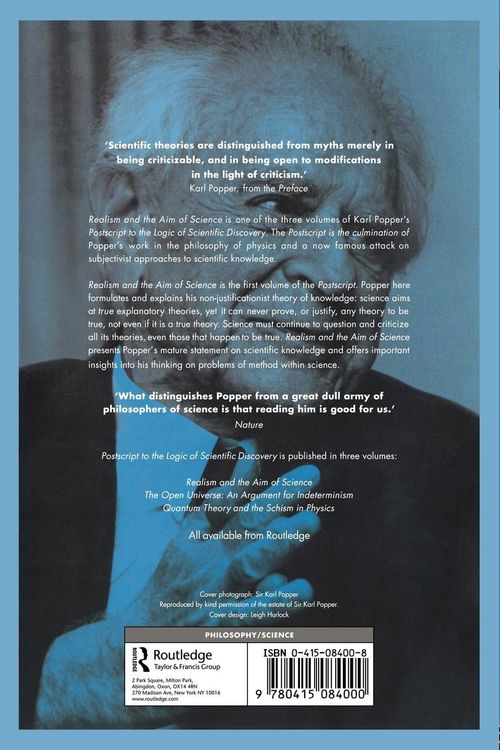 Produktbild: Realism and the Aim of Science