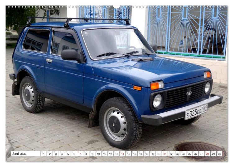 Produktbild: Sowjet-Mobile - Oldtimer der UdSSR (hochwertiger Premium Wandkalender 2026 DIN A2 quer), Kunstdruck in Hochglanz