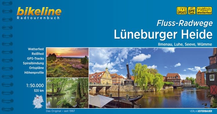 Produktbild: Flussradwege Lüneburger Heide