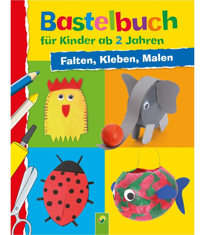Produktbild: Bastelbuch f&uuml;r Kinder ab 2 Jahren