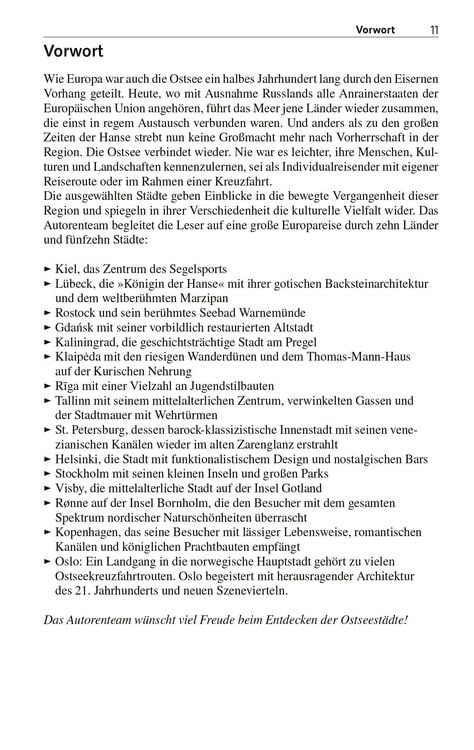 Produktbild: TRESCHER Reisef&uuml;hrer Ostseest&auml;dte