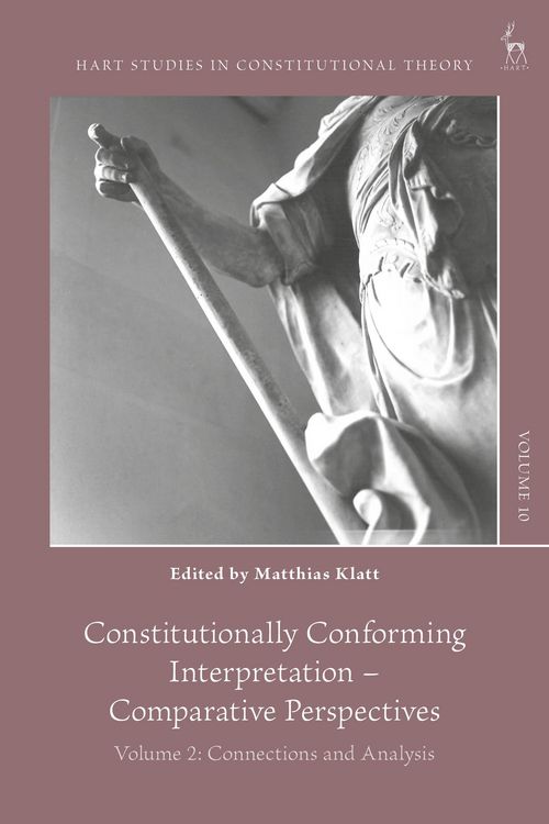 Produktbild: Constitutionally Conforming Interpretation - Comparative Per