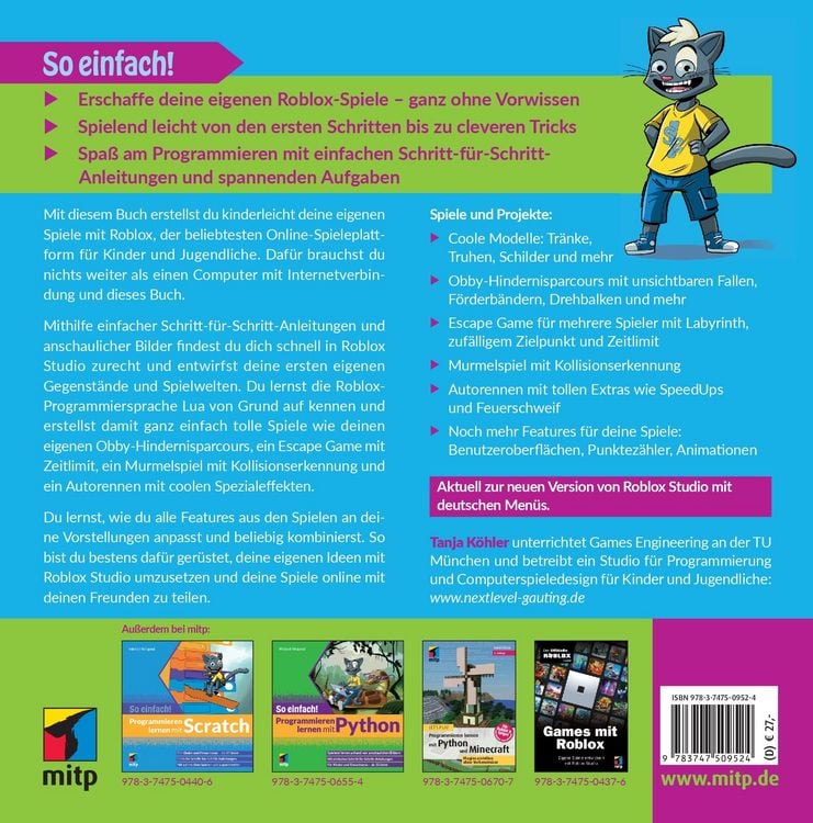 Produktbild: Eigene Spiele erstellen mit Roblox &ndash; So einfach!