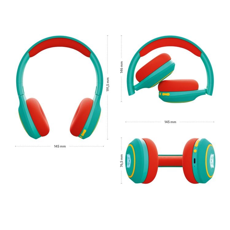 Produktbild: Tiger Media - Tigerbuddies Kinderkopfh&ouml;rer - Funky Green