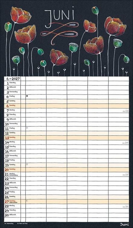 Produktbild: Lovely Chalk Timer 2027