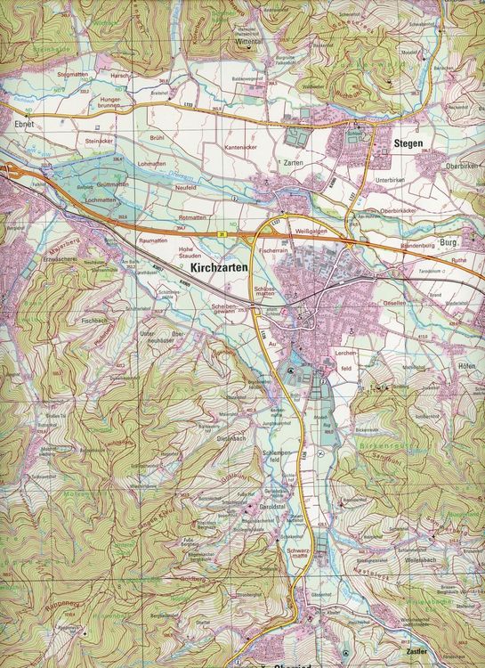 Produktbild: Freiburg im Breisgau S&uuml;dost 1 : 25 000