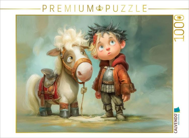 Produktbild: CALVENDO Puzzle Humoristische Werke | 1000 Teile Lege-Gr&ouml;&szlig;e 64x48cm Foto-Puzzle f&uuml;r gl&uuml;ckliche Stunden