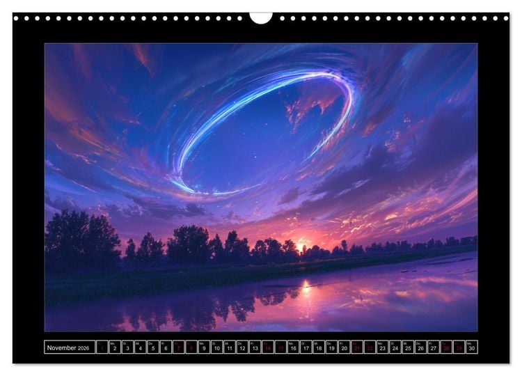 Produktbild: Spektraler Zauber (Wandkalender 2026 DIN A3 quer), CALVENDO Monatskalender