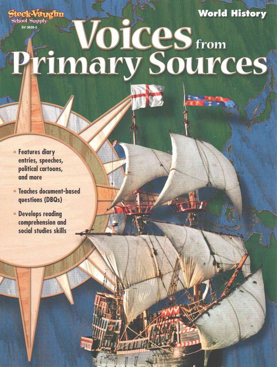 Produktbild: Voices From Primary Sources Reproducible World History