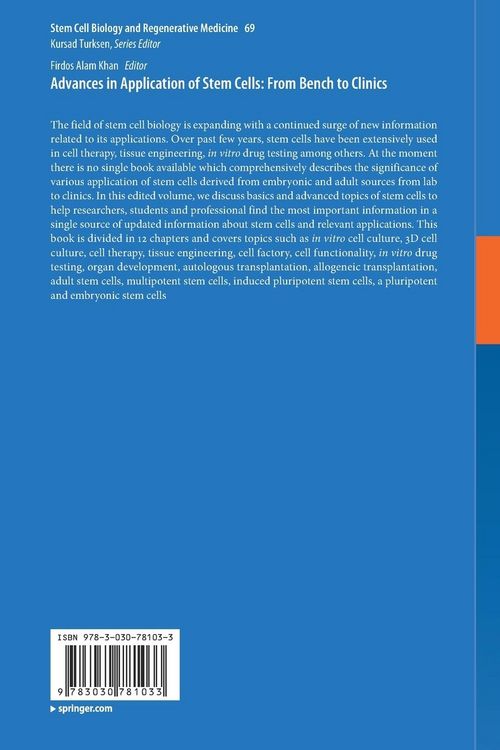 Produktbild: Advances in Application of Stem Cells: From Bench to Clinics