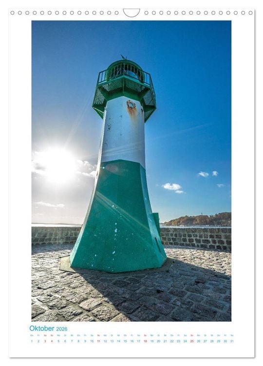 Produktbild: Leuchtt&uuml;rme - Licht ins Dunkel (Wandkalender 2026 DIN A3 hoch), CALVENDO Monatskalender