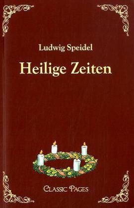 Produktbild: Speidel, L: Heilige Zeiten