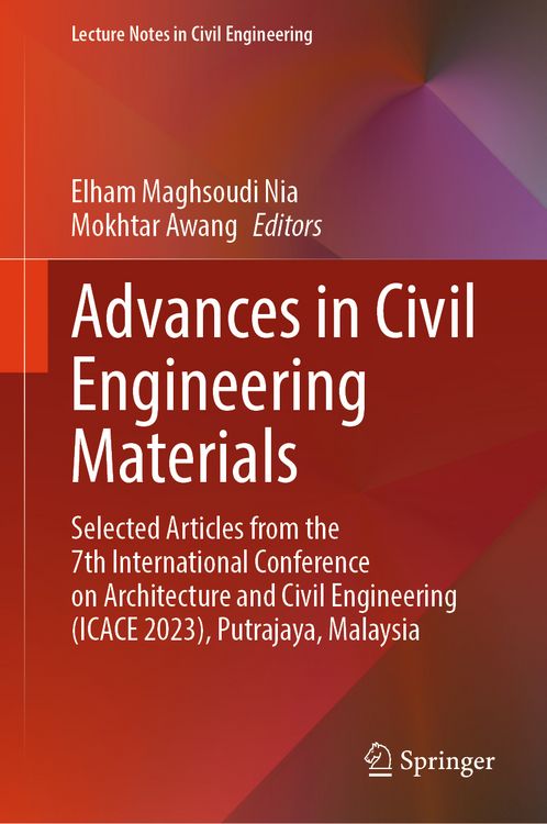 Produktbild: Advances in Civil Engineering Materials