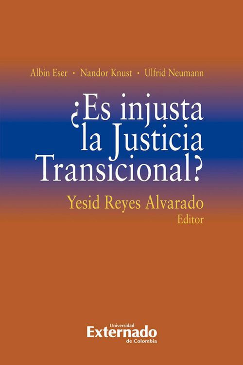 Produktbild: &iquest;Es injusta la Justicia Transicional?