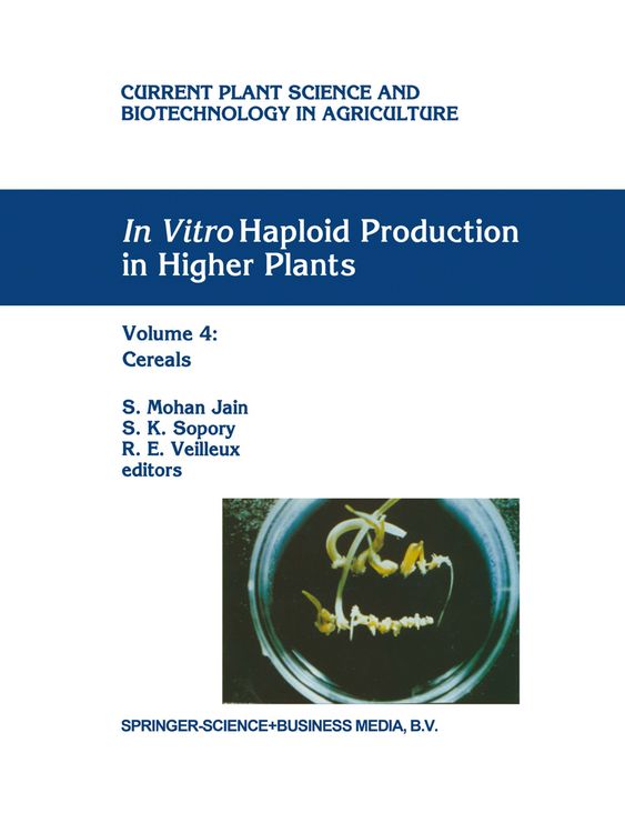 Produktbild: In Vitro Haploid Production in Higher Plants