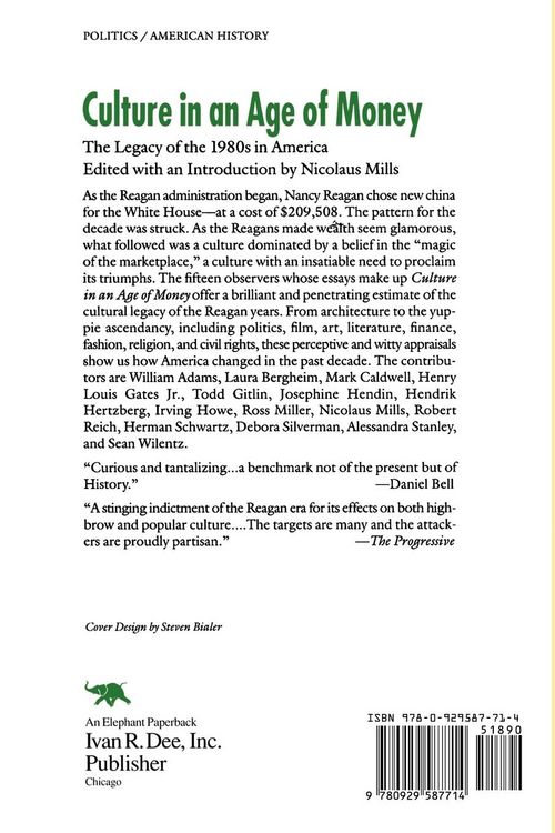 Produktbild: Culture in an Age of Money