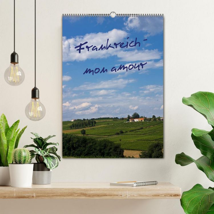 Produktbild: Frankreich - mon amour (Wandkalender 2026 DIN A2 hoch), CALVENDO Monatskalender