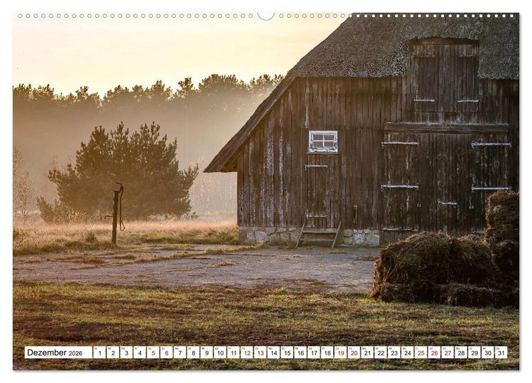 Produktbild: L&uuml;neburger Heide: Die Nordheide (hochwertiger Premium Wandkalender 2026 DIN A2 quer), Kunstdruck in Hochglanz