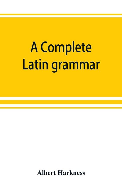 Produktbild: A complete Latin grammar