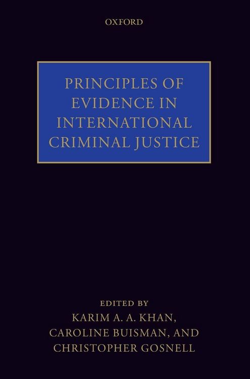 Produktbild: Prin Evidence Internat Crim Justice C