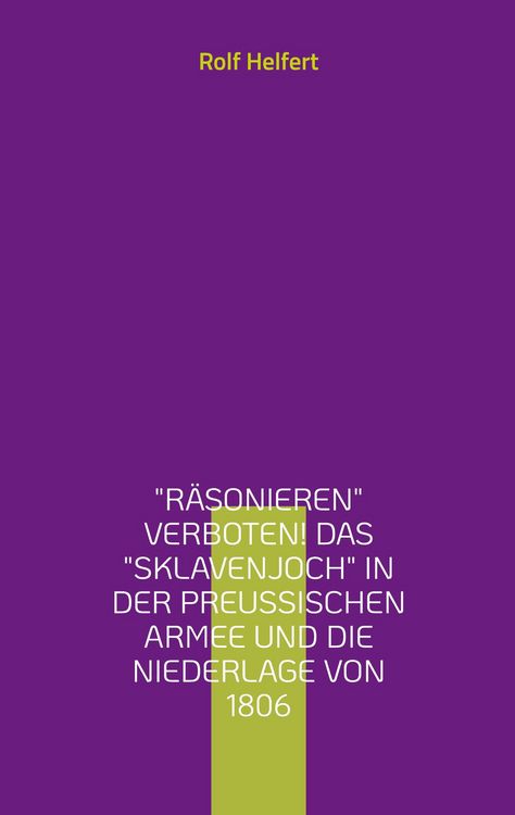 Produktbild: "R&auml;sonieren" verboten!