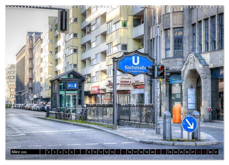 Produktbild: Berlin, so bunt wie das Leben (hochwertiger Premium Wandkalender 2026 DIN A2 quer), Kunstdruck in Hochglanz