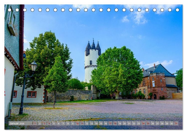 Produktbild: Ein Blick auf Hanau-Steinheim (Tischkalender 2026 DIN A5 quer), CALVENDO Monatskalender