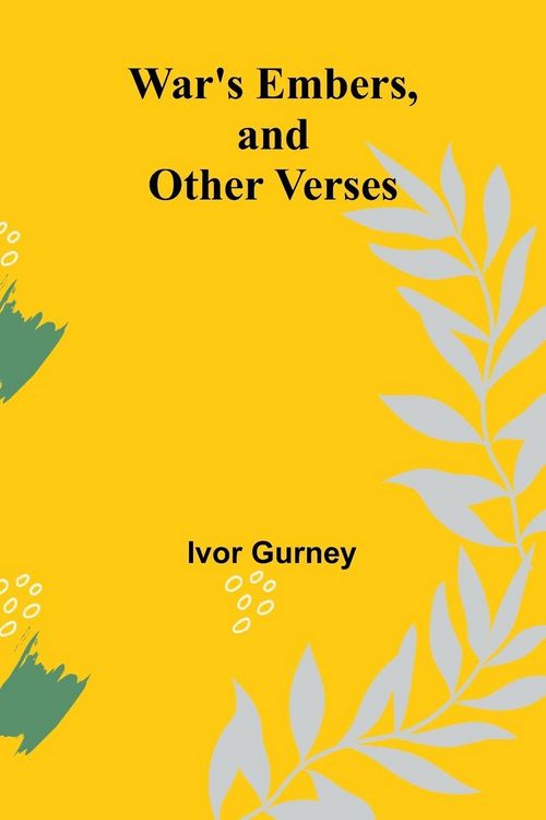 Produktbild: War's Embers, and Other Verses