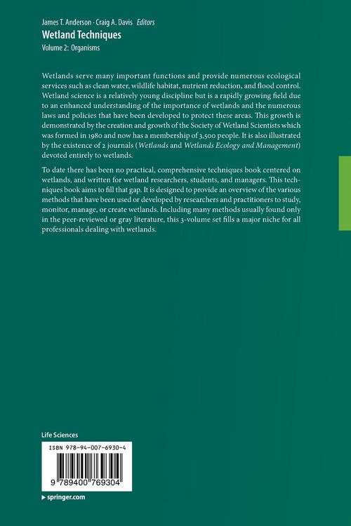 Produktbild: Wetland Techniques