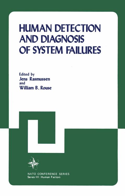 Produktbild: Human Detection and Diagnosis of System Failures