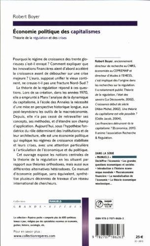 Produktbild: Economie politique des capitalismes