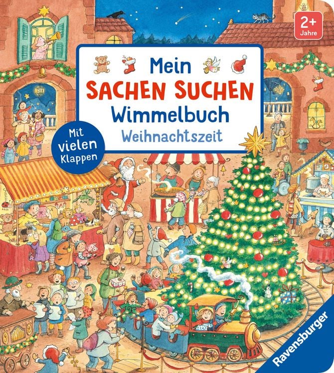 Produktbild: Mein Sachen suchen Wimmelbuch: Weihnachtszeit