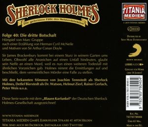 Produktbild: Sherlock Holmes - Folge 40