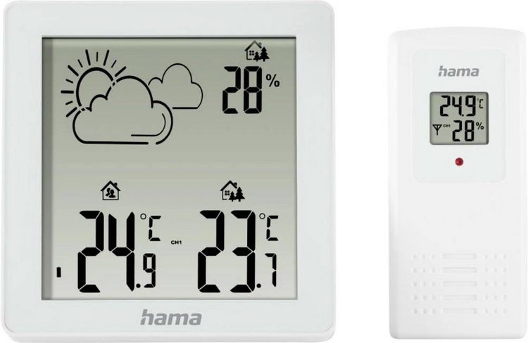 Produktbild: Hama Zakynthos 00222234 Funk-Wetterstation