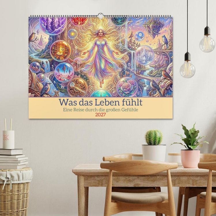 Produktbild: Was das Leben f&uuml;hlt (Wandkalender 2027 DIN A2 quer), CALVENDO Monatskalender