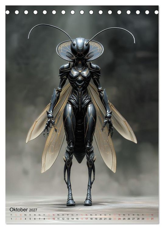 Produktbild: Insecta Fantastica (Tischkalender 2027 DIN A5 hoch), CALVENDO Monatskalender