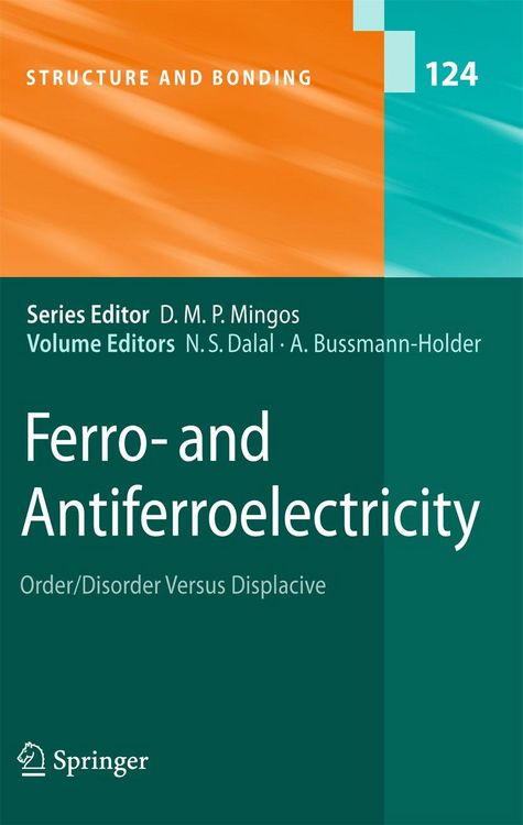 Produktbild: Ferro- and Antiferroelectricity