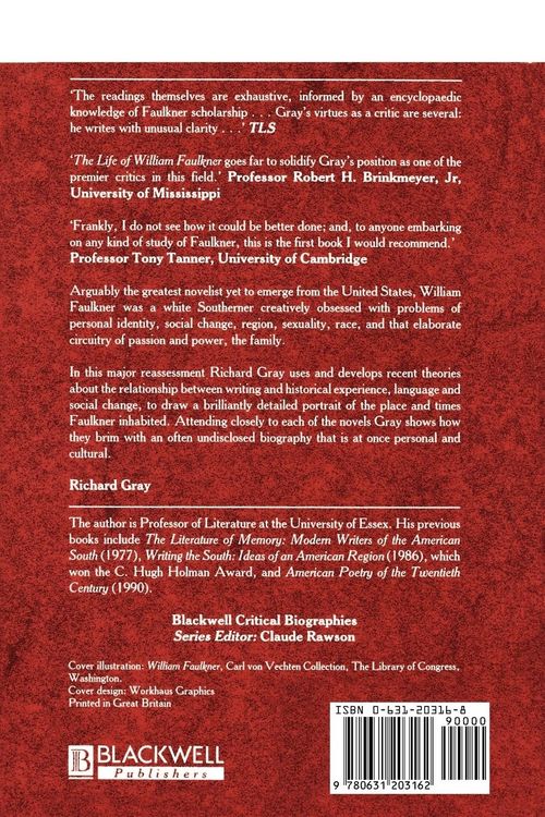 Produktbild: The Life of William Faulkner
