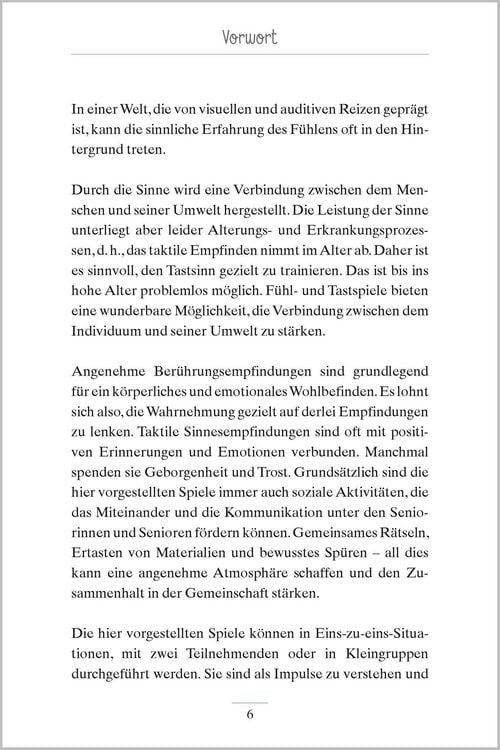 Produktbild: Spiele zum Tasten und F&uuml;hlen