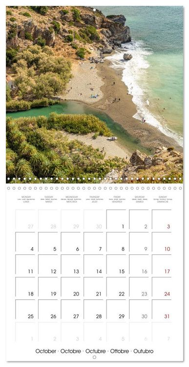 Produktbild: Europe - Greece (Wall Calendar 2027 12 &times; 12 Inch) CALVENDO 12 Month Wall Calendar