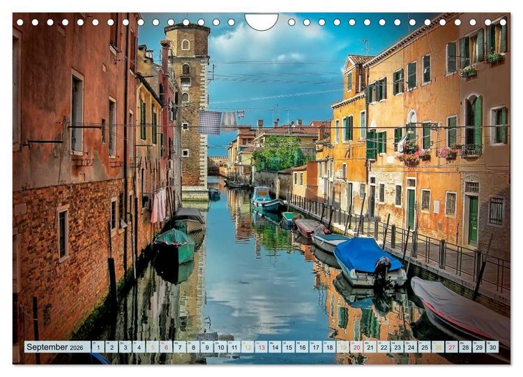Produktbild: Venedig - sehr privat (Wandkalender 2026 DIN A4 quer), CALVENDO Monatskalender