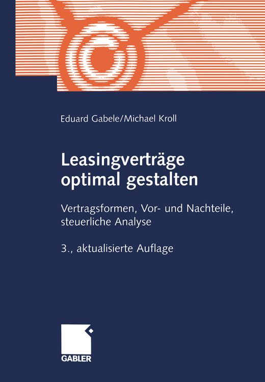 Produktbild: Leasingvertr&auml;ge optimal gestalten