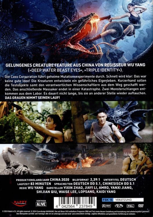 Produktbild: Deep Sea Mutant Snake - Killerschlange aus der Tiefe